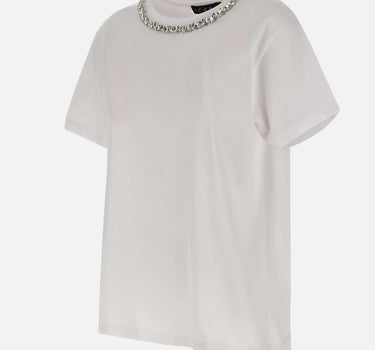 T-shirt con dettaglio gioiello SP5DK001 1019 KAOS 