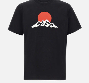 "Montagne white snow printed t-shirt" MPF25JTS001 02 CASABLANCA 