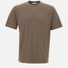 T-shirt in cotone e modal DK87110 MORO DIKTAT 
