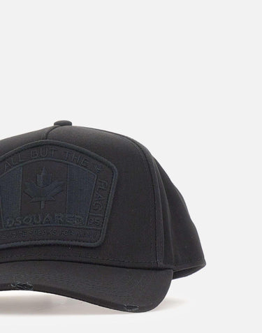 Cappello da baseball "D2 Patch" BCM4011 05C00001M436 DSQUARED2 