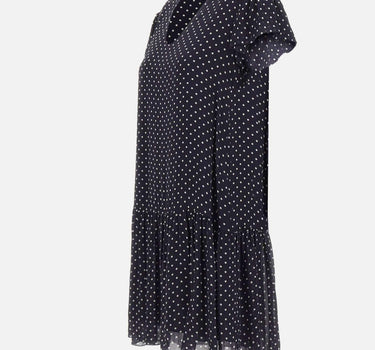 Abito a pois in crepe di viscose RPJCF025 3003 KAOS 