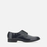 Stringate  "Armenia" in pelle 50Z9550 BLU CARLO PIGNATELLI 