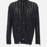 Cardigan in maglia destroyed S6LAMACA051 110 LANEUS 