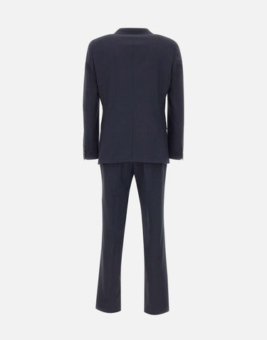 Abito slim fit con micromotivo 50561863 404 BOSS 