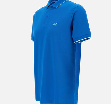 "Small stripes on collar polo" A35110 58 SUN68 