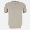 T-shirt in cotone e viscosa 100021 060 KANGRA 