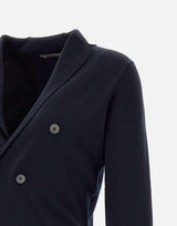 Blazer in maglia di lana merino RJMLDPT WM14M890 FILIPPO DE LAURENTIIS 