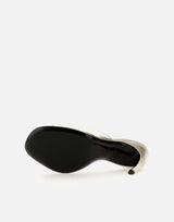 Mule "Betta" silver 260WSH00886 LBT112AA002 THE ATTICO 