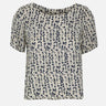 Blusa in viscosa stampata SP1OR016 3003 KAOS 