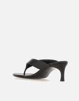 Mules in pelle con tacco kitten 116099 100 ROTATE BIRGER CHRISTENSEN 