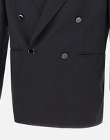 Blazer doppiopetto relaxed fit in fresco lana stretch 4032G2002Y 26000099 MANUEL RITZ 