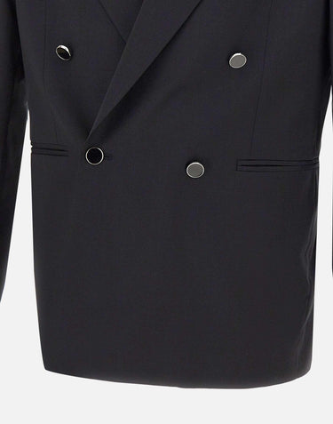 Blazer doppiopetto relaxed fit in fresco lana stretch 4032G2002Y 26000099 MANUEL RITZ 