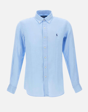 Camicia "Classics" in lino 710966294 008 POLO RALPH LAUREN 