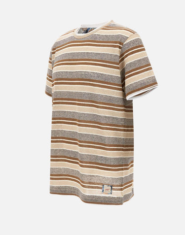 T-shirt "Cot" in lino e cotone COTVR0324 RIGA2 BOB 