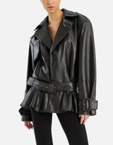 "Biker leather jkt" 115134 100 ROTATE BIRGER CHRISTENSEN 