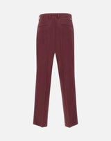 Pantaloni in misto lino loose fit B0733632 4469 PAOLO PECORA 