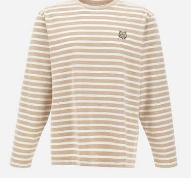 "Bold Fox Head Patch Marin Tee-Shirt" PM00122KJ0044 0393 MAISON KITSUNE' 