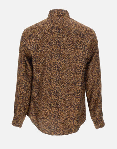 Camicia in pura seta EM004120 TE18204P6003 EMPORIO ARMANI 