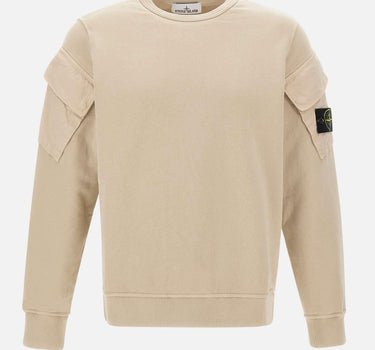 Felpa in cotone organico 6100008S0A20 V009A STONE ISLAND 