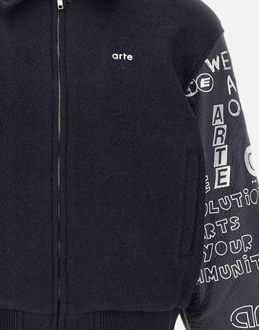 "Graffiti Varsity Jacket" 074J 450 ARTE ANTWERP 