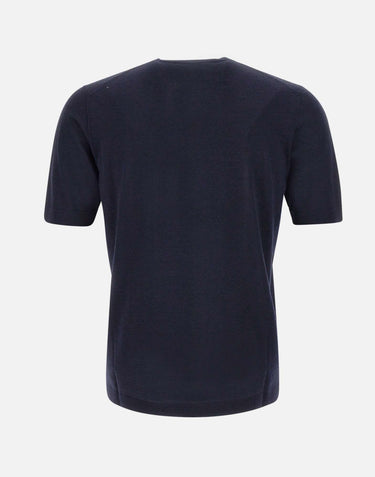 T-shirt in lana, seta e cashmere TS0MC LSC18R890 FILIPPO DE LAURENTIIS 