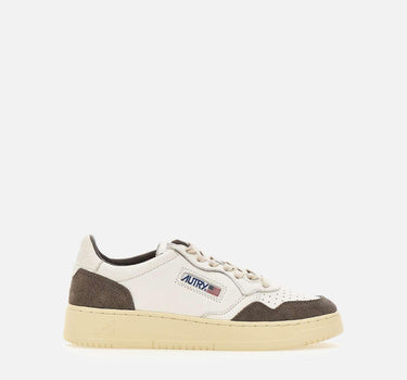 Sneakers "Medalist Low" bicolor in pelle e camoscio AULW GS45 AUTRY