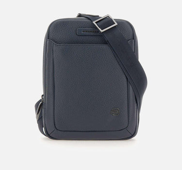 Borsa a tracolla in pelle CA3084MOS BLU PIQUADRO 