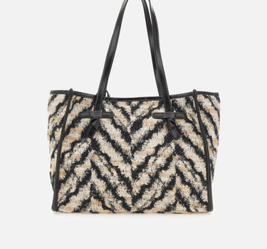 Borsa a spalla "Marcella" BS6849 ZEBRANEROBIANCO MARCELLA CLUB GIANNI CHIARINI 