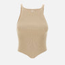 "Signature point rib knit" VESMTO042FI0001 1054 COURREGES 