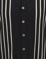 Camicia in maglia con intarsio a righe 59135 18066099 GRAN SASSO 