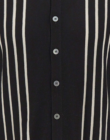 Camicia in maglia con intarsio a righe 59135 18066099 GRAN SASSO 