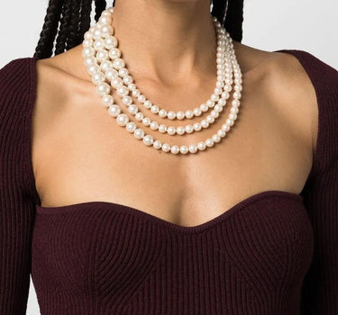"Orb-detail pearl necklace" 6301010U 02P132 VIVIENNE WESTWOOD 