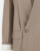Blazer senza rever 1226WJK007214A LIMESTONE VICTORIA BECKHAM 