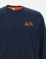 "Fluo fleece sweatshirt" F35115 07 SUN68 