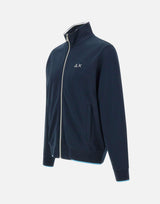 "Track zip piquet polo stripes" F35111 07 SUN68 