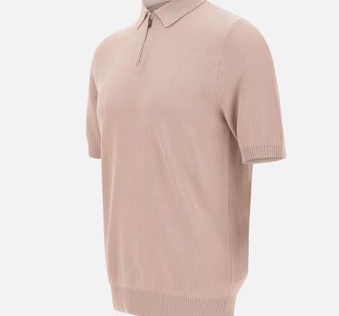 Polo in cotone con mezza zip M76MAGM90 MAG0M00826 ELEVENTY 