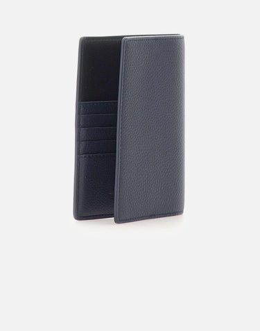 Cover per passaporto in pelle PFW18295 GRNCRVNAVY GIANNI CHIARINI 