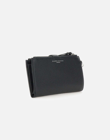 Portafoglio in pelle PFWBW13754 BLACK GIANNI CHIARINI 