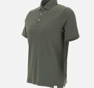 Polo in cotone Supima DK87102 MILITARE DIKTAT 