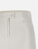 Mini gonna "Reedition Vinyl" PERCJU001VY0014 HERWHITE COURREGES 