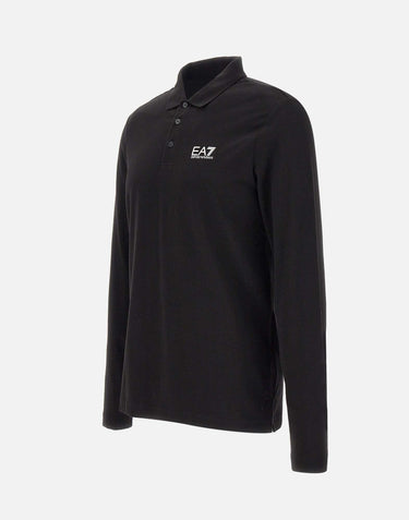 Polo in cotone stretch 8NPF15 PJVQZ1200 EA7 
