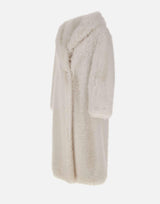 "Mink hood coat" MINKCOAT WHITE BB COUTURE 