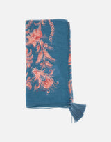 Scialle in seta con motivo floreale e nappine WAYA0001 AKE21X0886 ETRO 