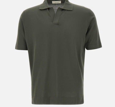 Polo in crepe di cotone PL0MCSK CR14R570 FILIPPO DE LAURENTIIS 