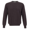 Pullover girocollo in lana vergine 402201 146 KANGRA 