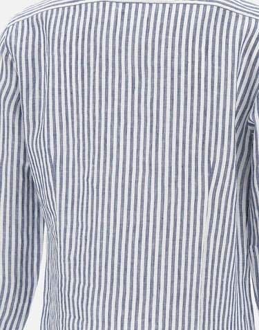 Camicia  in  lino LFU02P0147066U 0004 BARBA 