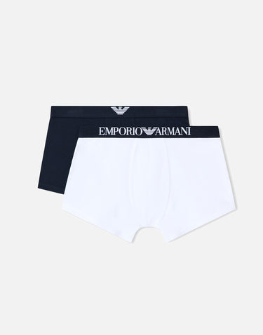 Set due pezzi boxer in cotone stretch EM000252 AF18881MB088 EMPORIO ARMANI 