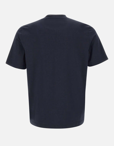 "Cotton nylon tech" t-shirt DK87911 BLU DIKTAT 