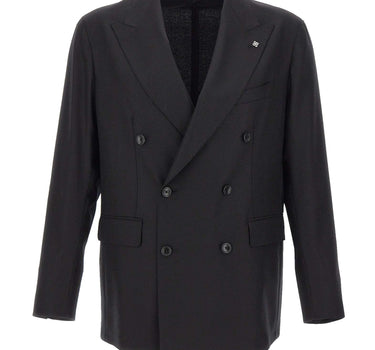 Blazer doppiopetto in lana vergine 1SNY10BAI550012 N1264 TAGLIATORE 