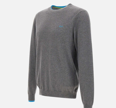 Maglia in lana e cotone K44125 47 SUN68 